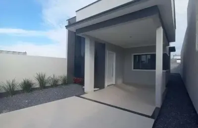 Casa á venda no lot. galápagos com 95m², 3 dormitórios, 1 suíte, churrasqueira