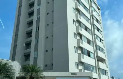 Apartamento com 79m² localizado no bairro centro em tijucas, 2 dormitórios