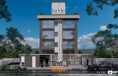Apartamento no areias em tijucas com 62m², 2 dormitórios, 1 suíte, churrasqueira
