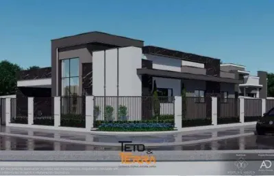 Casa á venda com 138m² no bairro areias em tijucas/sc, 3 dormitórios, 2 suítes