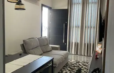 Casa mobiliada e decorada com 102m² á venda no bairro areias, 2 dormitórios