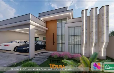 Casa alto padrão no areias com 3 dormitórios, espaço gourmet, com 127m² á venda