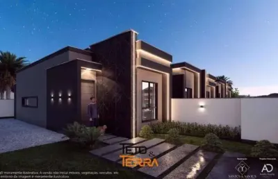 Casas á venda no bairro joáia em tijucas,2 dormitórios,1 suíte,1 vaga de garagem