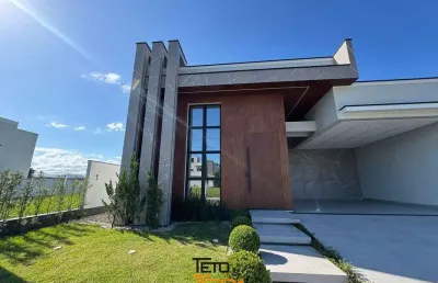 Casa alto padrão á venda no universitário em tijucas com 151m², 1 suíte master