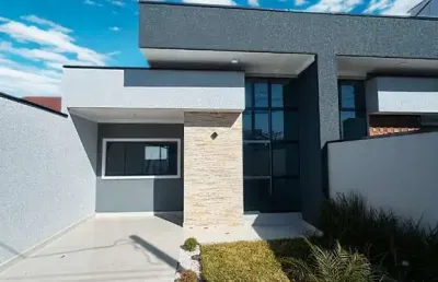 Casa com 3 quartos à venda na rua maguari, 226, gralha azul, fazenda rio grande por r$ 680.000
