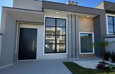 Casa com 3 quartos à venda na rua pau-brasil, 4098, eucaliptos, fazenda rio grande por r$ 499.000