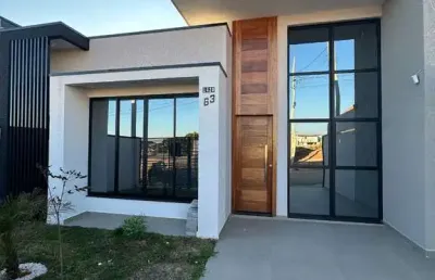 Casa com 3 quartos à venda na rua gerivá, 1428, eucaliptos, fazenda rio grande por r$ 480.000