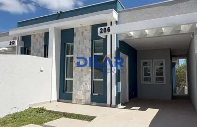 Casa com 3 quartos à venda na rua rio pardo, 206, iguaçu, fazenda rio grande por r$ 690.000