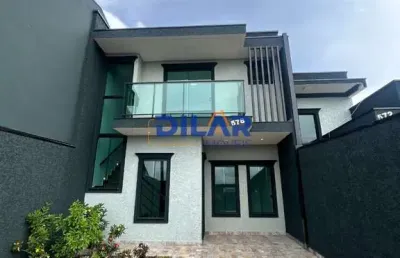 Casa com 4 quartos à venda na rua colômbia, 578, nações, fazenda rio grande por r$ 790.000
