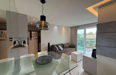 Oportunidade venda flat , mobiliado e decorado, 78m, 3 quartos, uma suíte, cozinha completa,  no, c