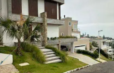 Casa com 3 dormitórios à venda, 427 m² por r$ 5.300.000,00 - cacupé - florianópolis/sc