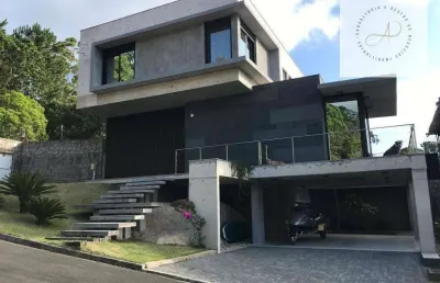 Casa com 3 dormitórios à venda, 323 m² por r$ 6.780.000,00 - cacupé - florianópolis/sc