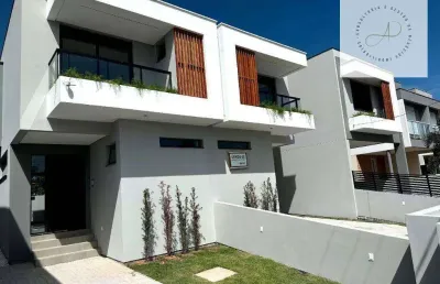 Casa com 3 dormitórios à venda, 138 m² por r$ 1.249.000,00 - campeche central - florianópolis/sc