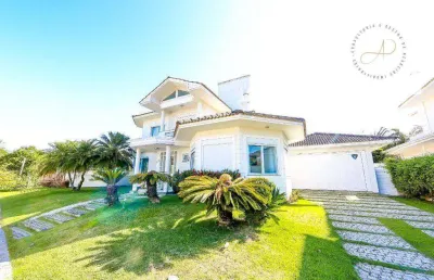 Casa com 4 dormitórios à venda, 343 m² por r$ 4.050.000,00 - saco grande - florianópolis/sc