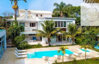 Casa com 7 dormitórios à venda, 970 m² por r$ 9.900.000,00 - praia brava - florianópolis/sc