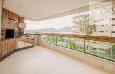 Apartamento com 3 dormitórios para alugar, 158 m² por r$ 14.972,90/mês - joão paulo - florianópolis/sc