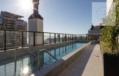 Loft com 1 dormitório para alugar, 65 m² por r$ 5.500,00/mês - centro - florianópolis/sc