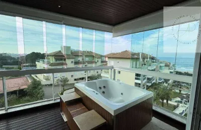 Apartamento com 2 dormitórios à venda, 108 m² por r$ 1.800.000,00 - santinho - florianópolis/sc