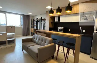 Studio para alugar, 46 m² por r$ 6.170/mês - centro - florianópolis/sc