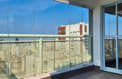 Cobertura incrível na bela vista 1 suite, mobiliada e toda automatizada.
