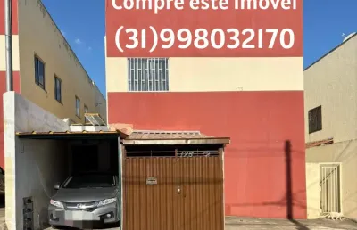 Casa geminada duplex, 2 quartos, 1 vaga, área privativa, ibirité/mg.