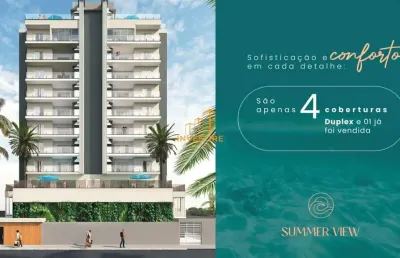 Lançamento - cobertura com 4 dormitórios no residencial summer - martim de sá