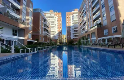 Apartamento à venda, no bairro pedra branca, palhoça-sc, com 3 quartos, sendo 1 suíte, com 2 vagas
