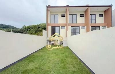 Sobrado à venda, no bairro sertão do maruim, são josé-sc, com 2 quartos, sendo , com 2 vagas