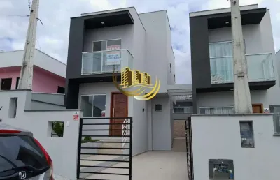 Sobrado para aluguel, no bairro potecas, são josé-sc, com 2 quartos, sendo 2 suítes, com 2 vagas