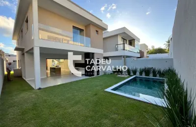 Residencial hortoville - casa com 4 suítes em condomínio fechado