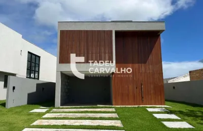 Alphaville litoral norte 2 - casa com 4 suítes à venda no alphaville ln 2