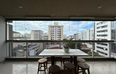Apartamento com 180m², quatro quartos na praia da costa! - apenas duas unidades por andar