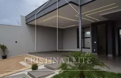 Casa para venda em santa bárbara d`oeste, reserva centenário, 3 dormitórios, 1 suíte, 3 banheiros, 4 vagas