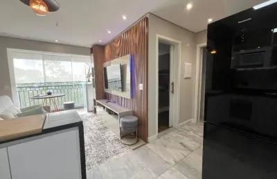 Descubra o encanto deste apartamento mobiliado localizado na charmosa vila castelo. com 66 metros quadrados, este imóvel oferece um ambiente acolhedor e sofisticado, perfeito para quem busca conforto 