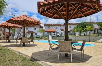 Casa em condom. 80m², 2q. no cond. perto do candeias - vit. da conquista