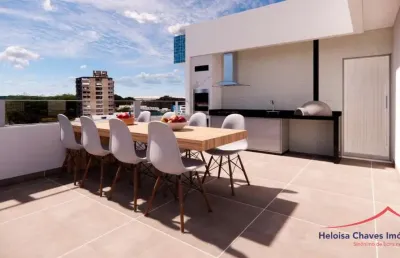 Cobertura com 3 quartos à venda na rua marselha, 136, santa cruz industrial, contagem por r$ 795.000