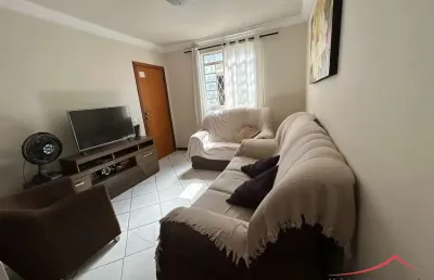 Apartamento com 3 quartos à venda na zurick, 100, santa cruz industrial, contagem por r$ 320.000
