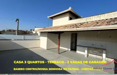 Casa com 3 quartos para alugar na sinhá do rancho, 274, nossa senhora de fátima, contagem por r$ 3.500