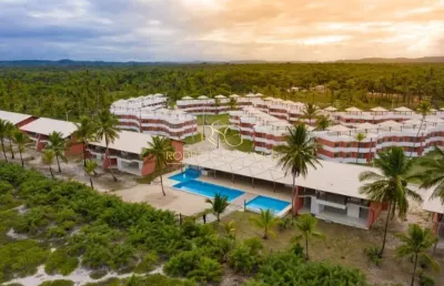Praia da pérola - apartamento com área externa na praia do norte, ilhéus/ba