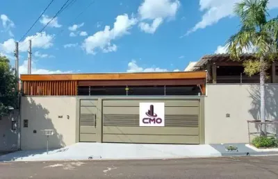 Casa para venda em bady bassitt, jardim campo belo, 2 dormitórios, 1 suíte, 2 banheiros, 2 vagas