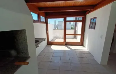 Cobertura com 1 quarto à venda na rua barão do triunfo, 477, menino deus, porto alegre por r$ 299.000