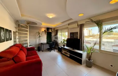 Cobertura com 1 quarto à venda na rua luiz afonso, 504, cidade baixa, porto alegre por r$ 349.000