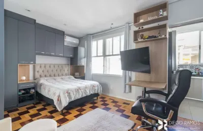 Apartamento com 1 quarto à venda na rua celeste gobbato, 226, praia de belas, porto alegre por r$ 212.000