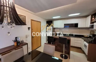 Apartamento semi mobiliado para venda no bairro santa lúcia