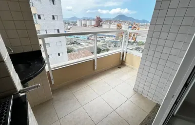 Aluguel de apartamento de 77m2 com 3 dorms , 1 suíte e 1 vaga coletiva , lazer completo na ponta da praia em santos-sp