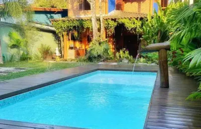 Sobrado á venda com piscina e àrea gourmet em ubatuba litoral norte sp