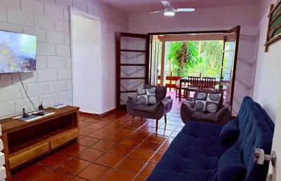 Apartamento mobiliado com 2 dorms (1 suíte) no itaguá – ubatuba- sp
