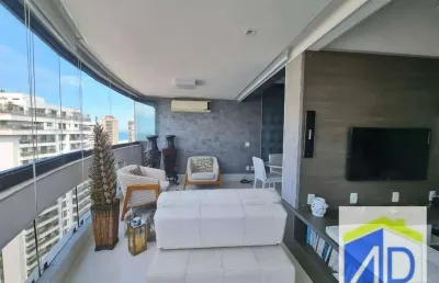 Cobertura com 3 dormitórios à venda, 230 m² por r$ 5.800.000,00 - barra da tijuca - rio de janeiro/rj