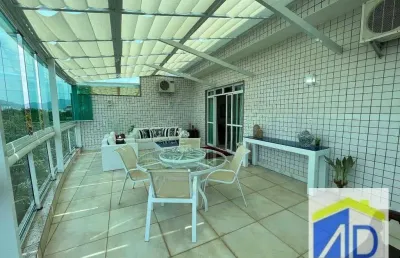 Cobertura com 4 dormitórios à venda, 235 m² por r$ 1.650.000,00 - recreio dos bandeirantes - rio de janeiro/rj