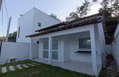 Casa em condomínio, com 3 dormitórios à venda, 120 m² por r$ 345.000 - vargem grande - rio de janeiro/rj